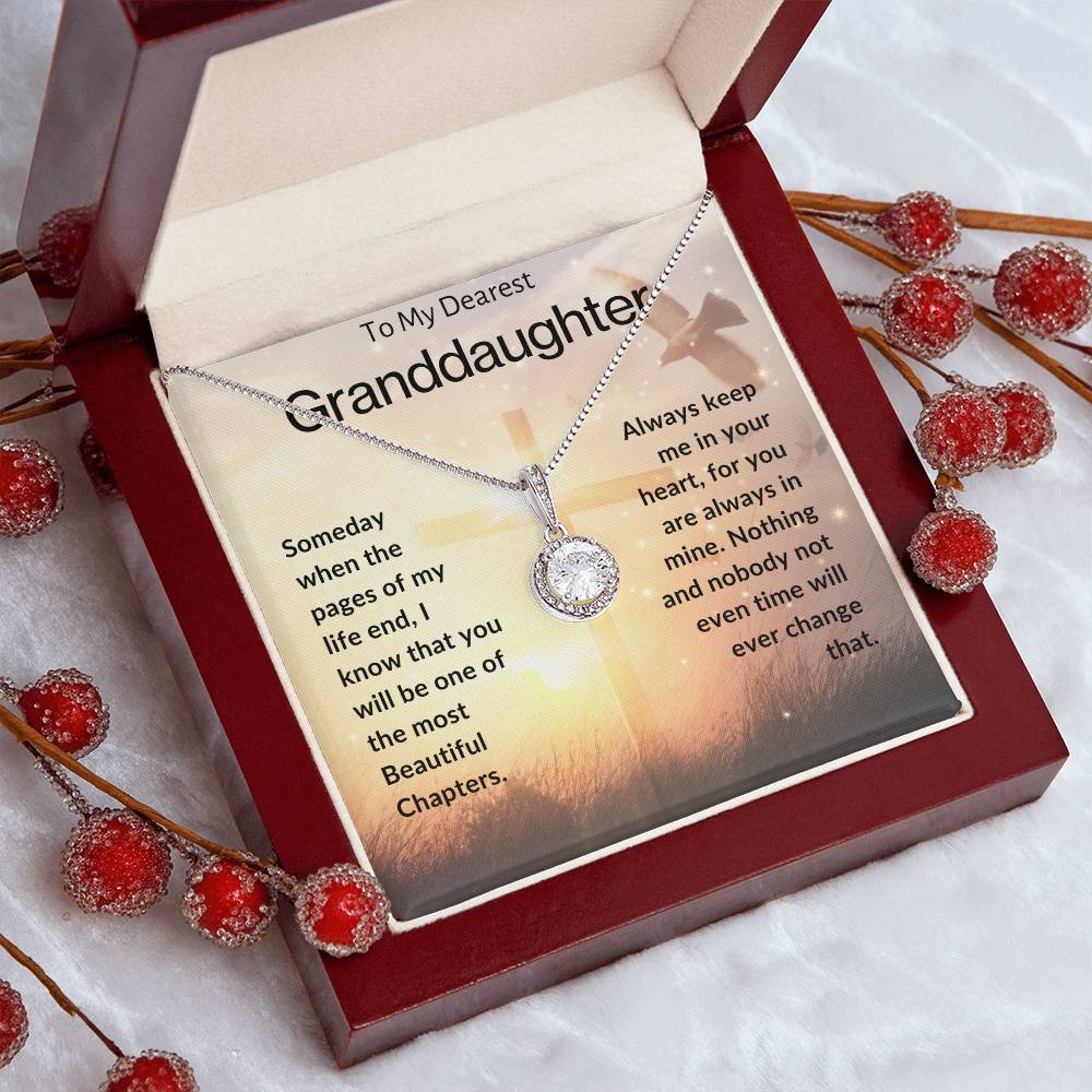 To My Dearest Granddaughter | Eternal Hope Necklace