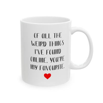 To My Husband | Ceramic Mug, (11oz, 15oz)