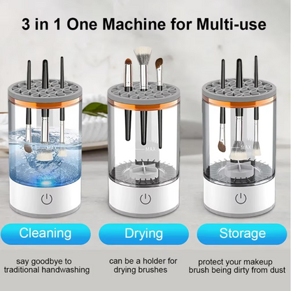 BrushBreeze™ Brush Cleaner Deluxe