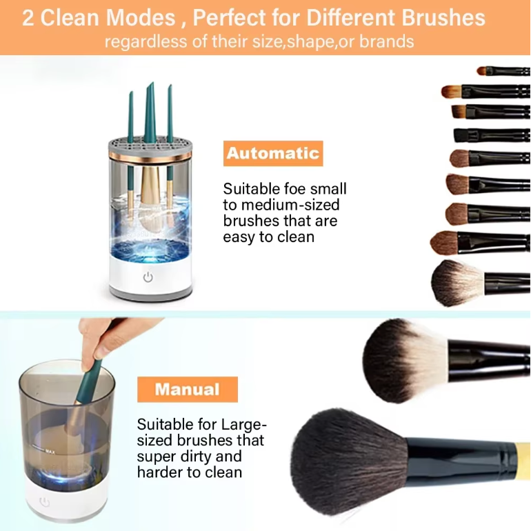 BrushBreeze™ Brush Cleaner Deluxe