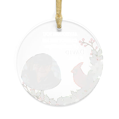 Always With You Personalized Photo Ornament