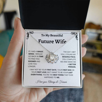To My Future Wife | Love Knot Necklace