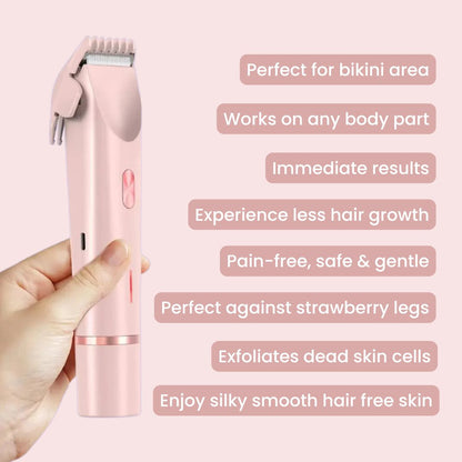 SilkGlow™ 2- in- 1 Body Shaver