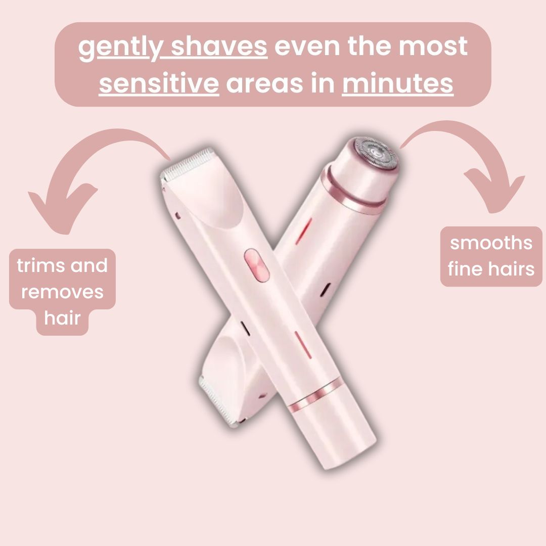 SilkGlow™ 2- in- 1 Body Shaver