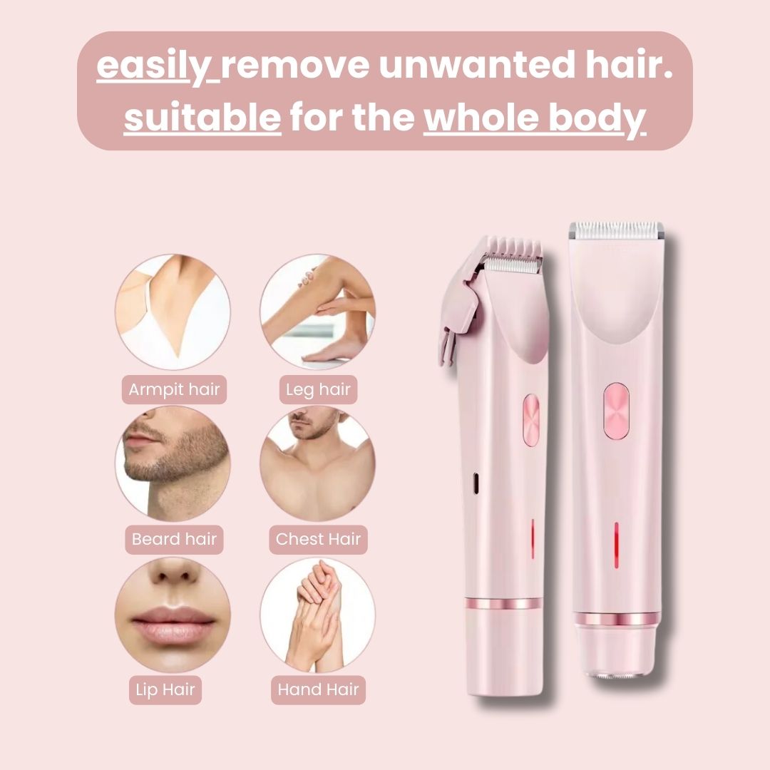 SilkGlow™ 2- in- 1 Body Shaver